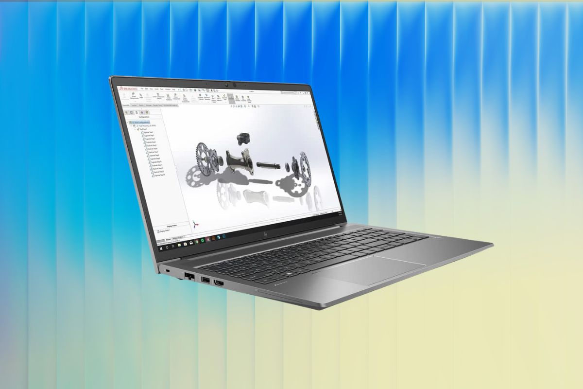 Laptop đồ họa HP ZBook Studio G8 chuyên dụng cho SolidWorks 2026