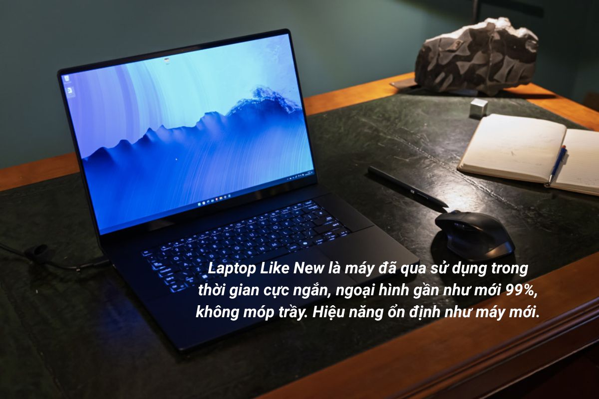 laptop like new là gì