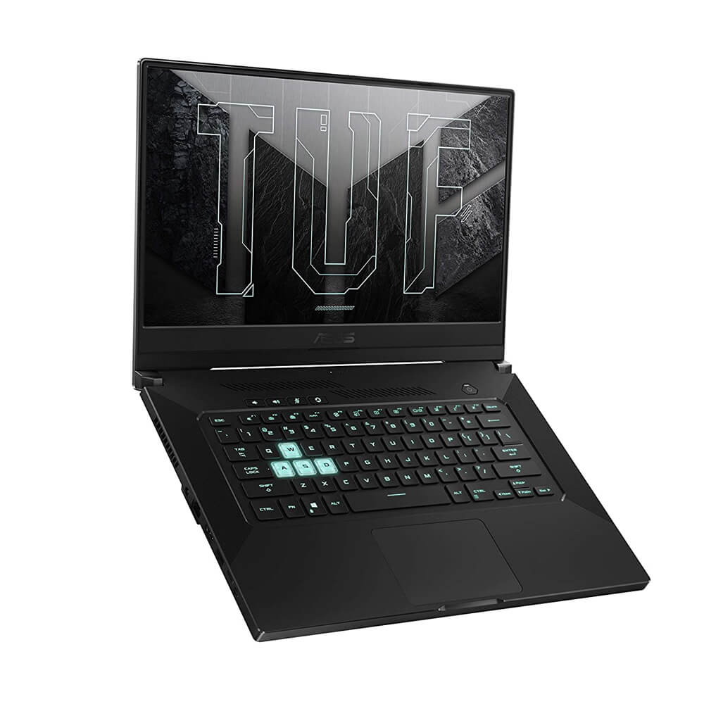 laptop ASUS TUF DASH F15 hiển thị SketchUp