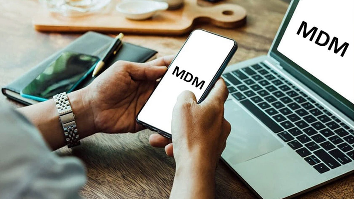các thiết bị di động được quản lý bởi máy chủ MDM trung tâm