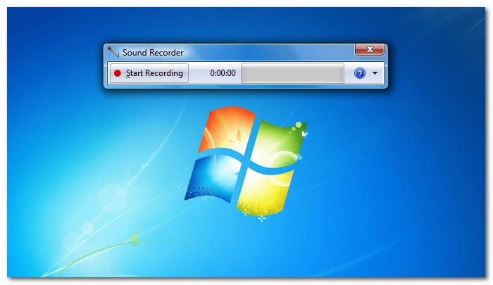 Công cụ Sound Recorder trên Windows 7