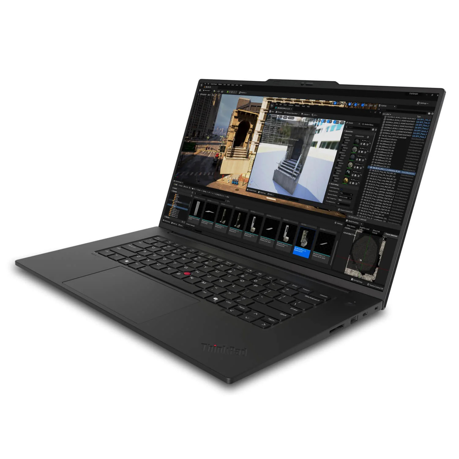 laptop Lenovo ThinkPad P1 Gen 7 làm việc AutoCAD