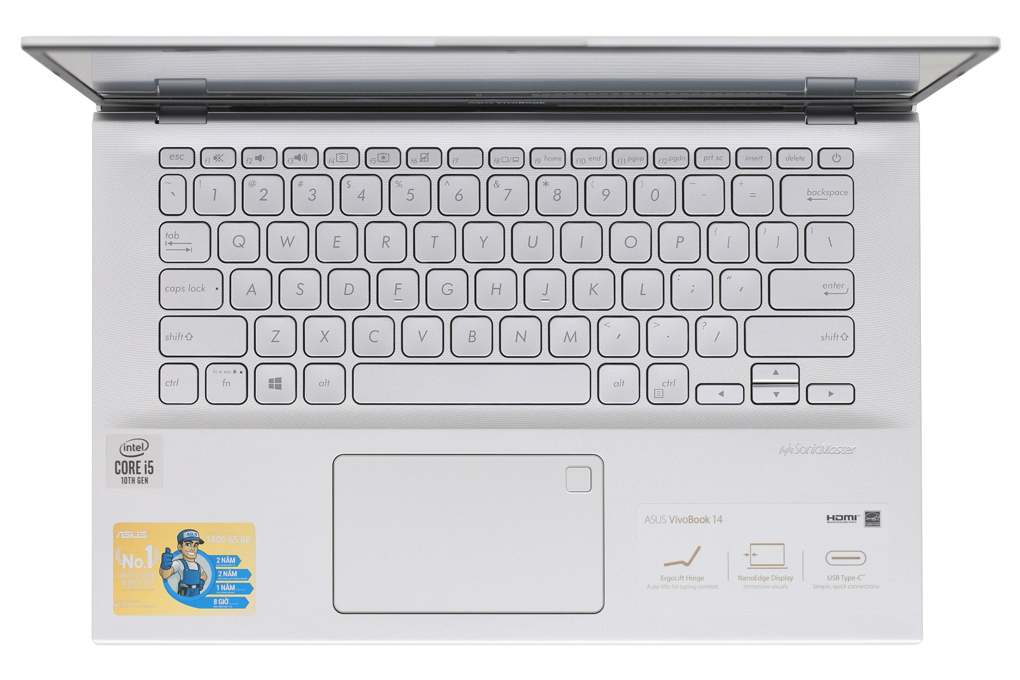 Laptop Asus Vivobook A412FA I5 10210U/ Ram 8GB/ SSD 256GB/ 14inch/ Full HD/ Viền Siêu Mỏng/ Giá Rẻ