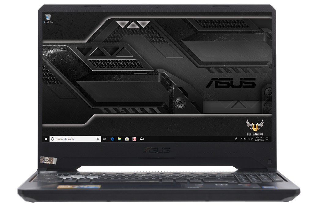 Laptop Asus TUF Gaming FX505GE/ i7 8750H 12CPUS/ 8G/ SSD128 + 1000G/ GTX1050TI 4G/ Viền Mỏng/ LED RGB/ Giá Rẻ i7 8750H/GTX 1050/16GB /256GB /15.6" FHD