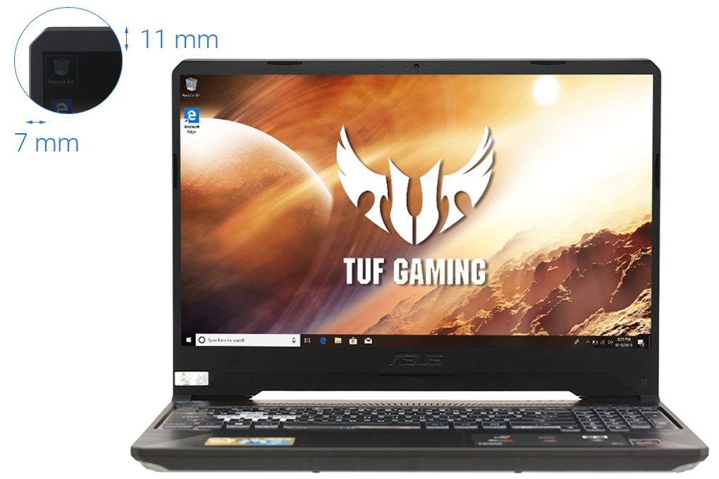 ASUS TUF GAMING FX505DD RYZEN 7 3750H GTX1050 120Hz | LAPTOP GAMING GIÁ RẺ
