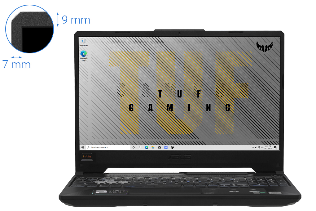 ASUS TUF F15 FX506LH I5 10300H 2022/ GTX 1650 4GB/ SSD512/ 144hz/ LED SRGB