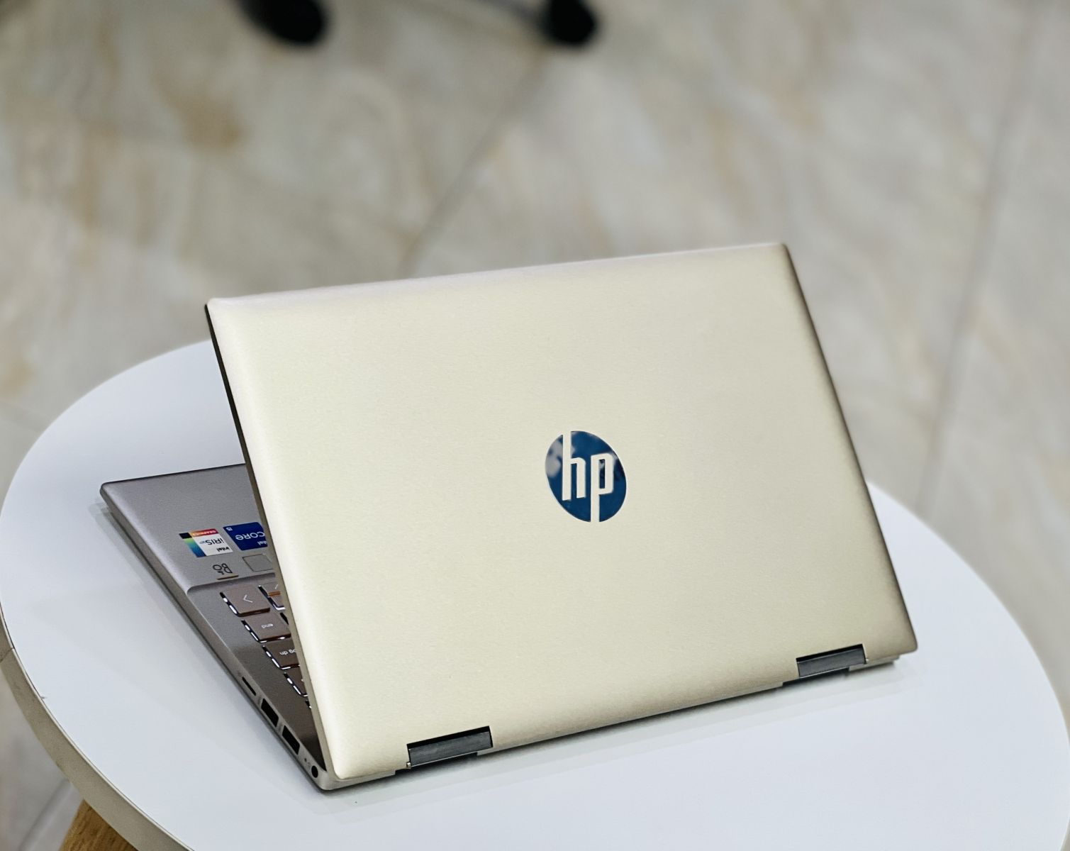 Laptop Hp Pavilion X360 2021 14-dy0033dx I5 1135G7/ Ram 8GB/ SSD 512GB/ Màu Vàng Gold/ 14in Cảm Ứng