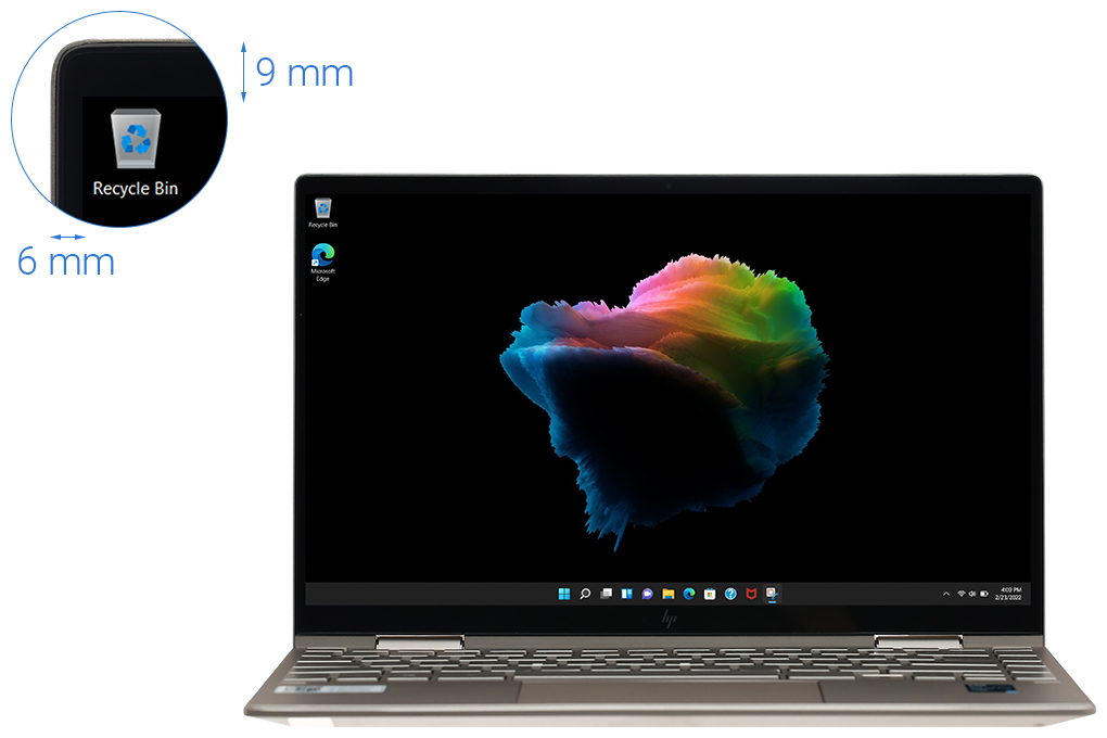 Laptop HP Envy X360 13 I7 1165G7/ RAM 8GB SSD 512GB/ OLED/ CẢM ỨNG LẬT XOAY