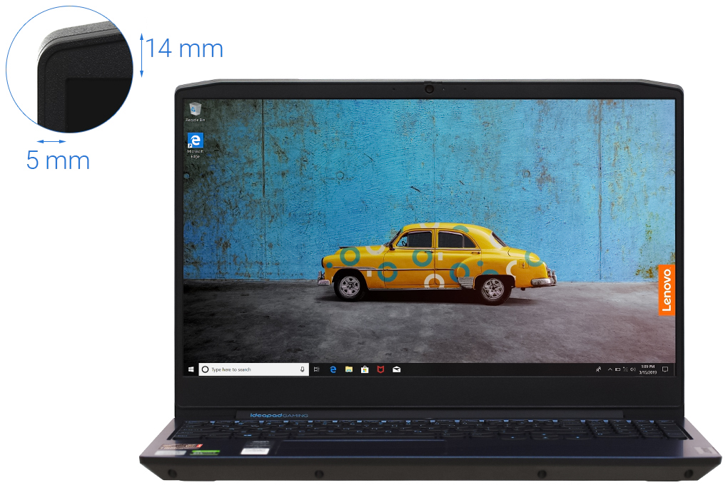 Laptop LAPTOP LENOVO IDEAPAD GAMING 3 15IMH05 i5 10300H SSD 512GB GTX 1650