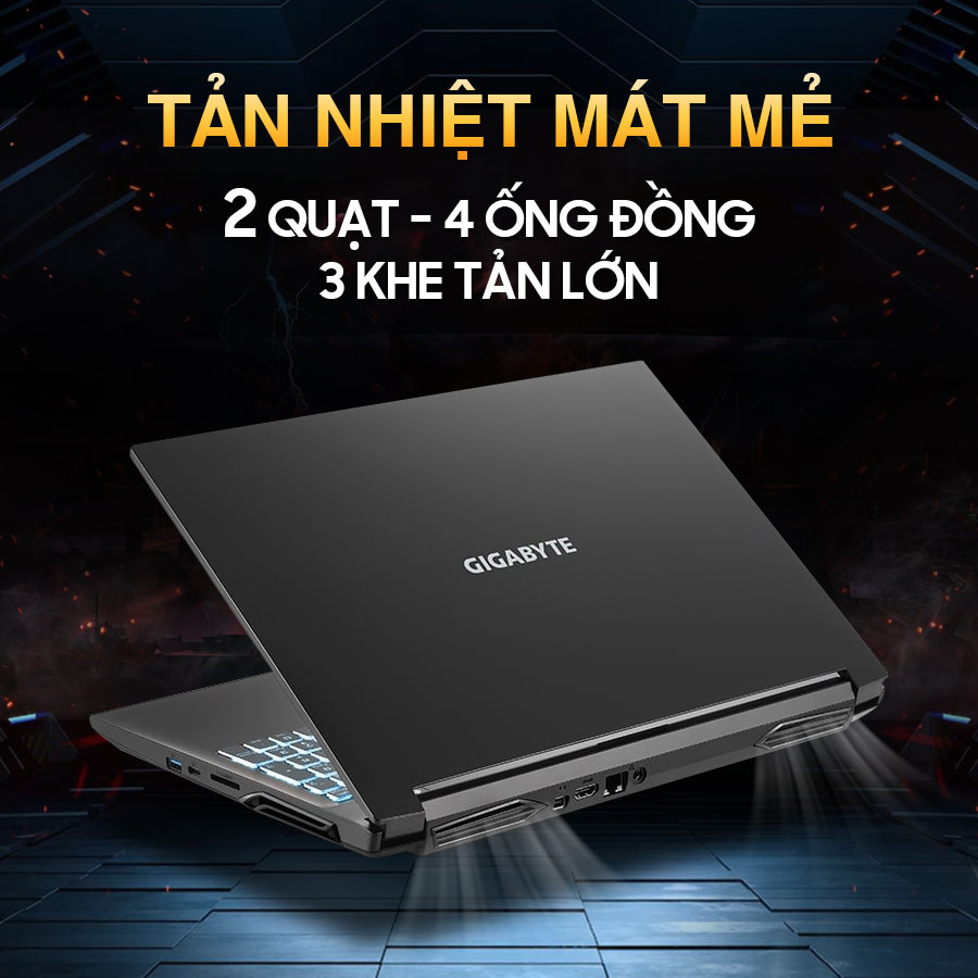 Gigabyte Gaming G5 GD i5-11400H 