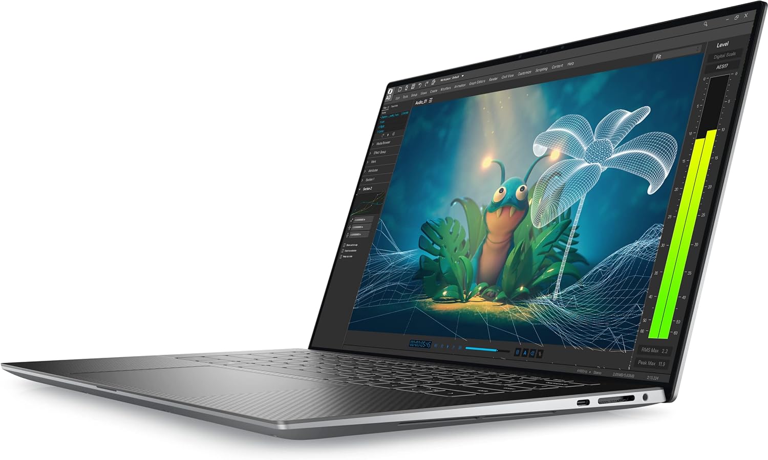 Laptop DELL Precision 5570 Mobile Workstation (2022) - CORE I7 12700H/16GB/512GB SSD / RTX A1000 4GB / FHD+