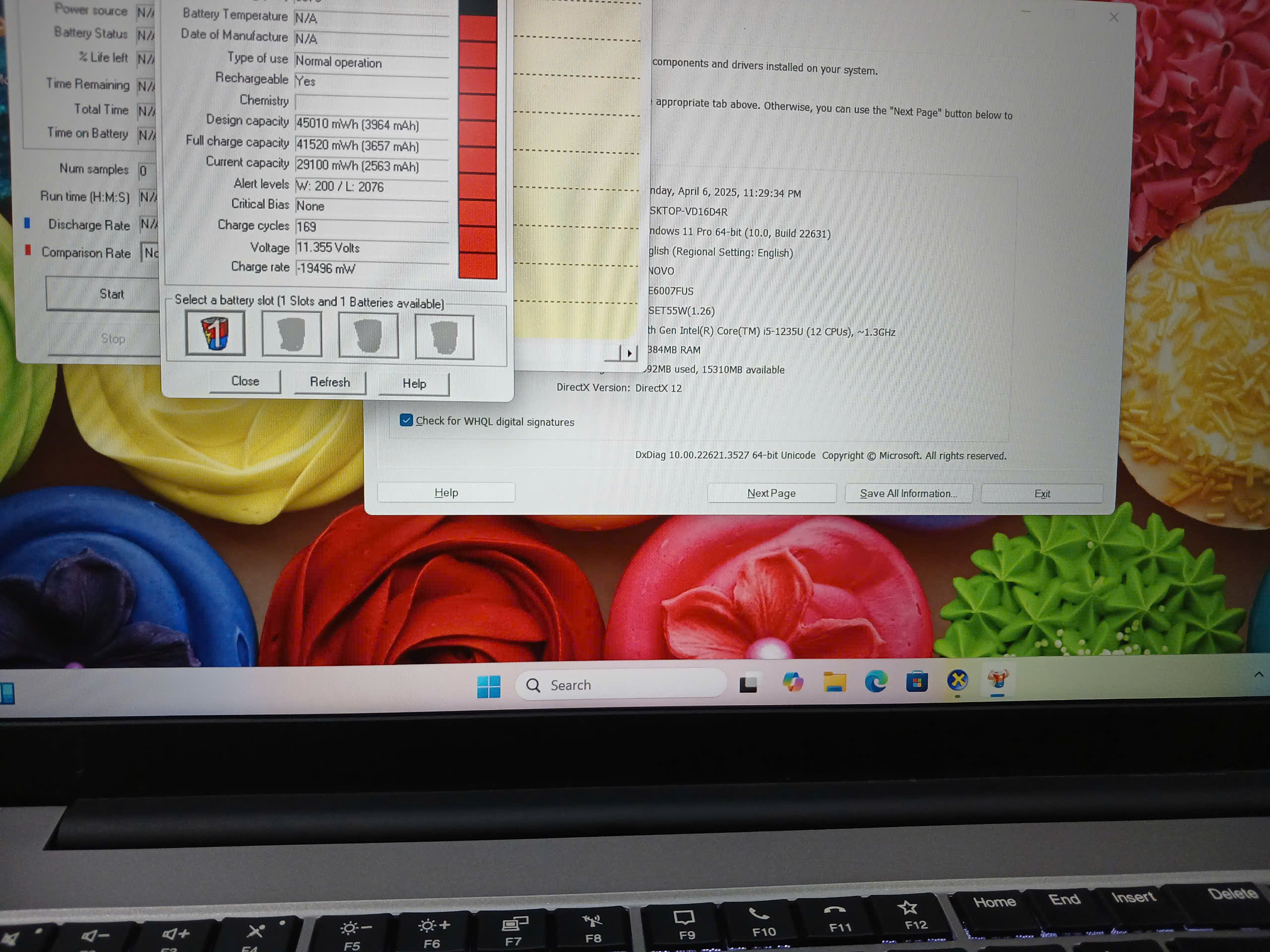 Thinkpad E15 Gen 4 i5 1235U 16Gb 15.6 FHD Led key